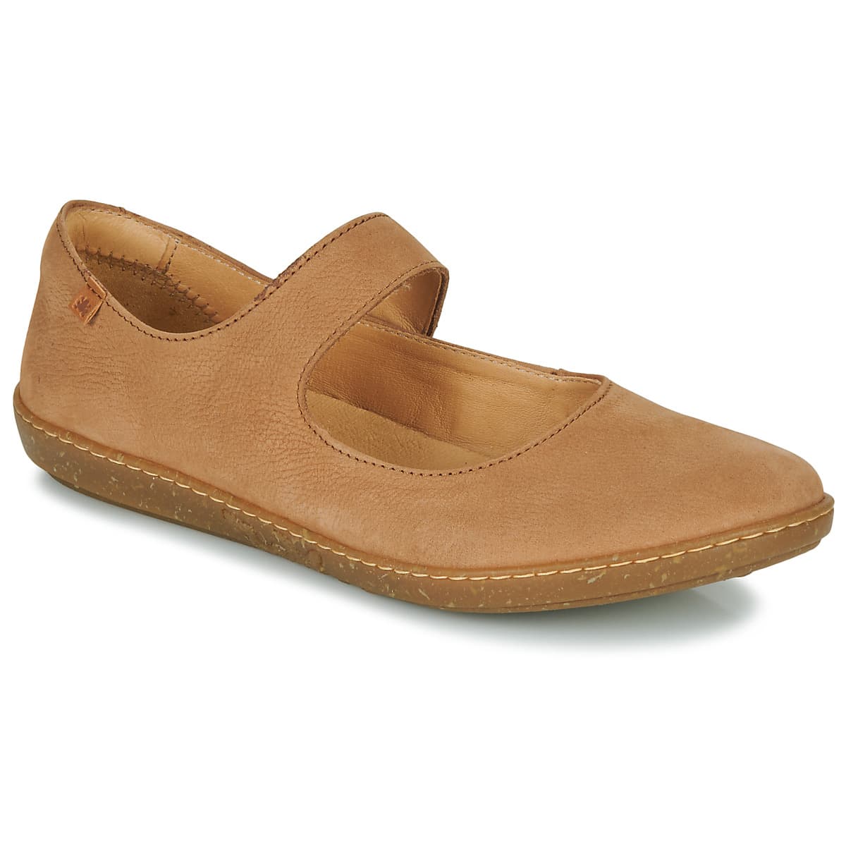 Women's Ballet Flats El Naturalista Brown