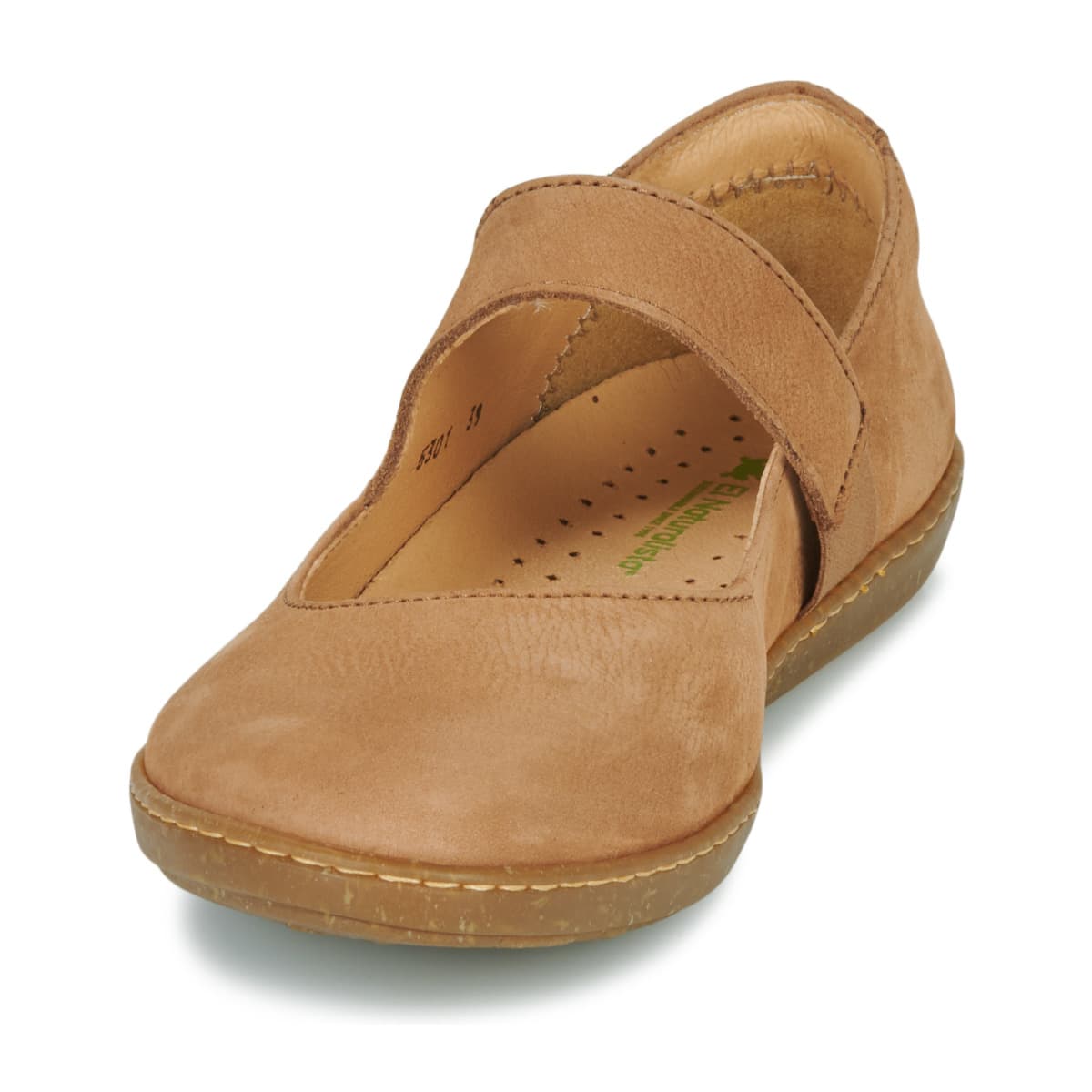 Women's Ballet Flats El Naturalista Brown