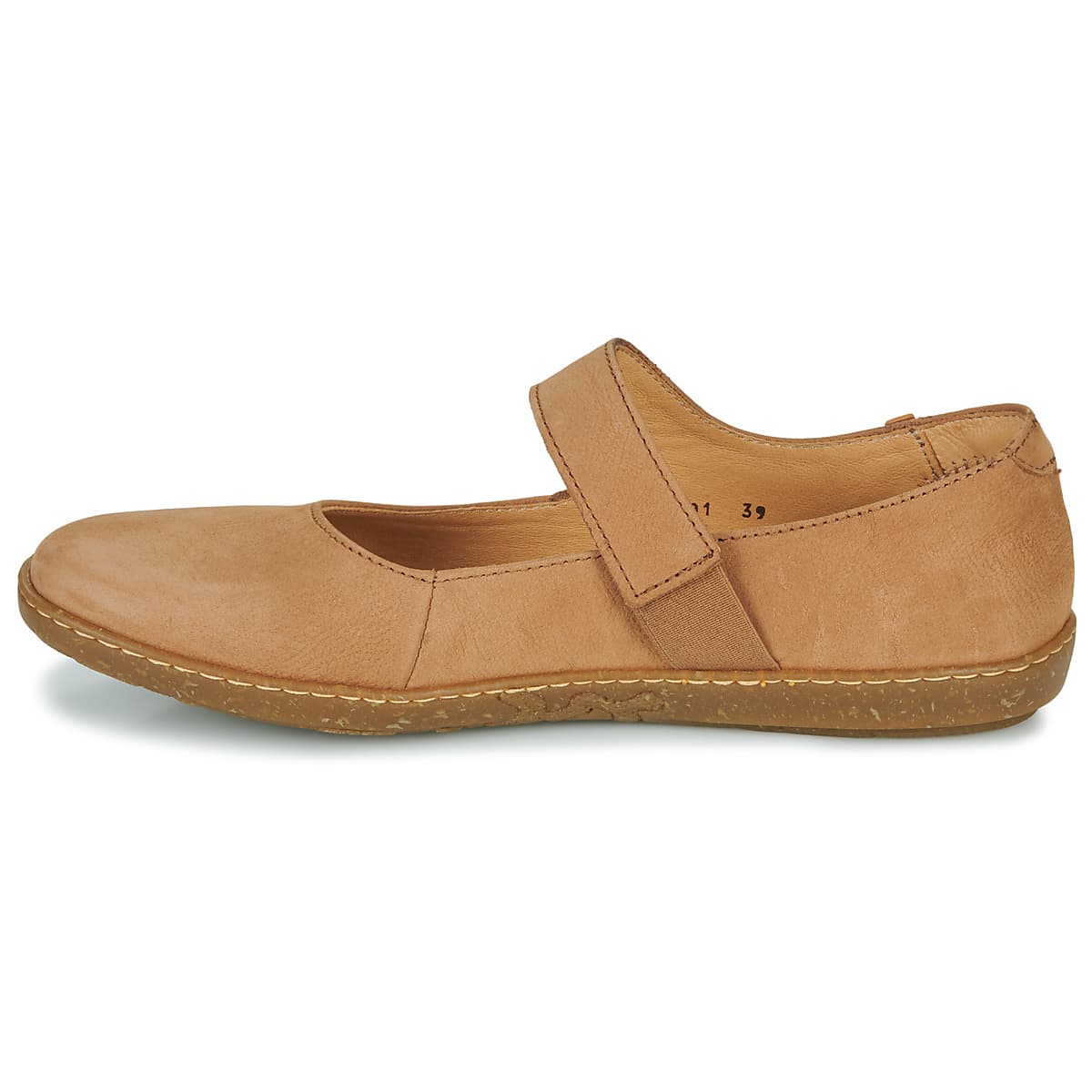 Women's Ballet Flats El Naturalista Brown