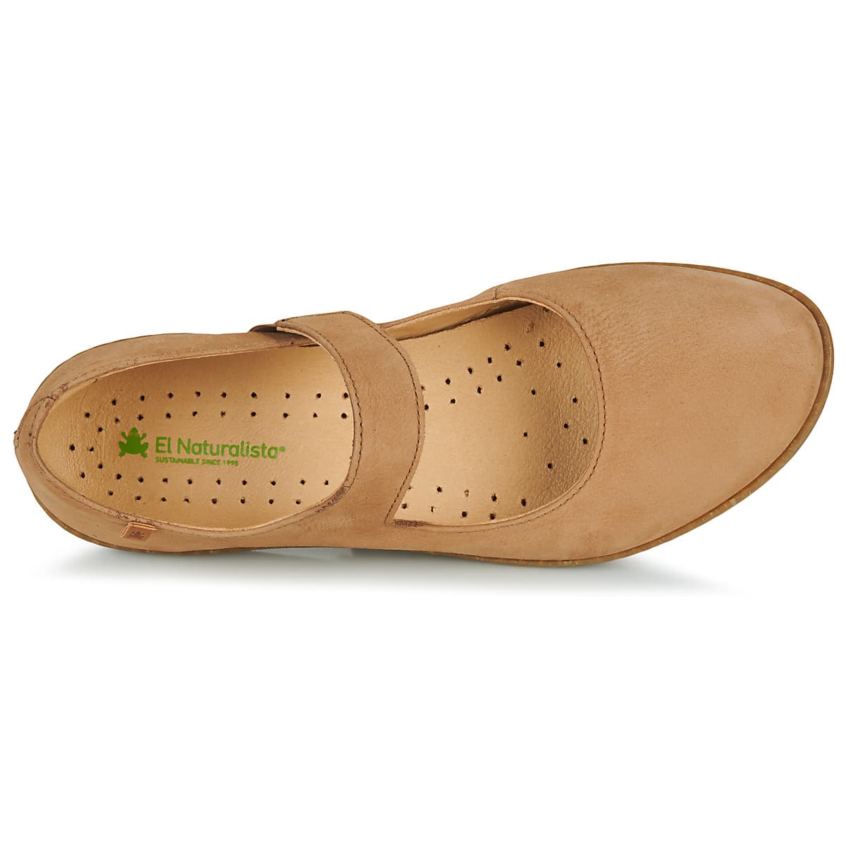 Women's Ballet Flats El Naturalista Brown
