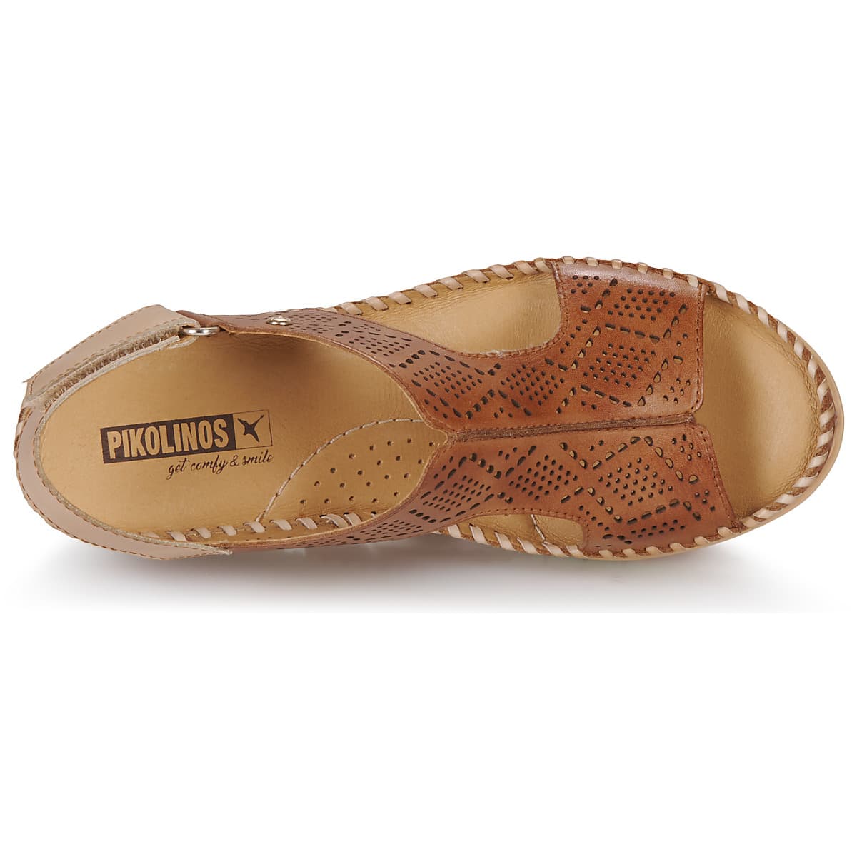 Women's Platforms Pikolinos Brown