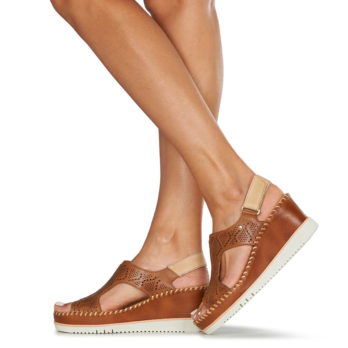 Women's Platforms Pikolinos Brown
