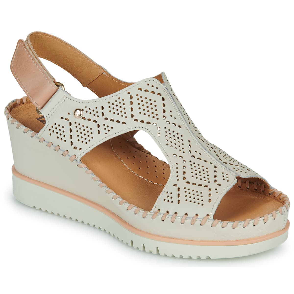 Women's Platforms Pikolinos White