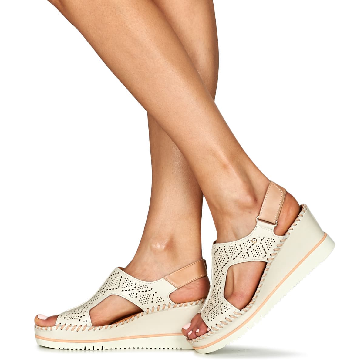 Women's Platforms Pikolinos White