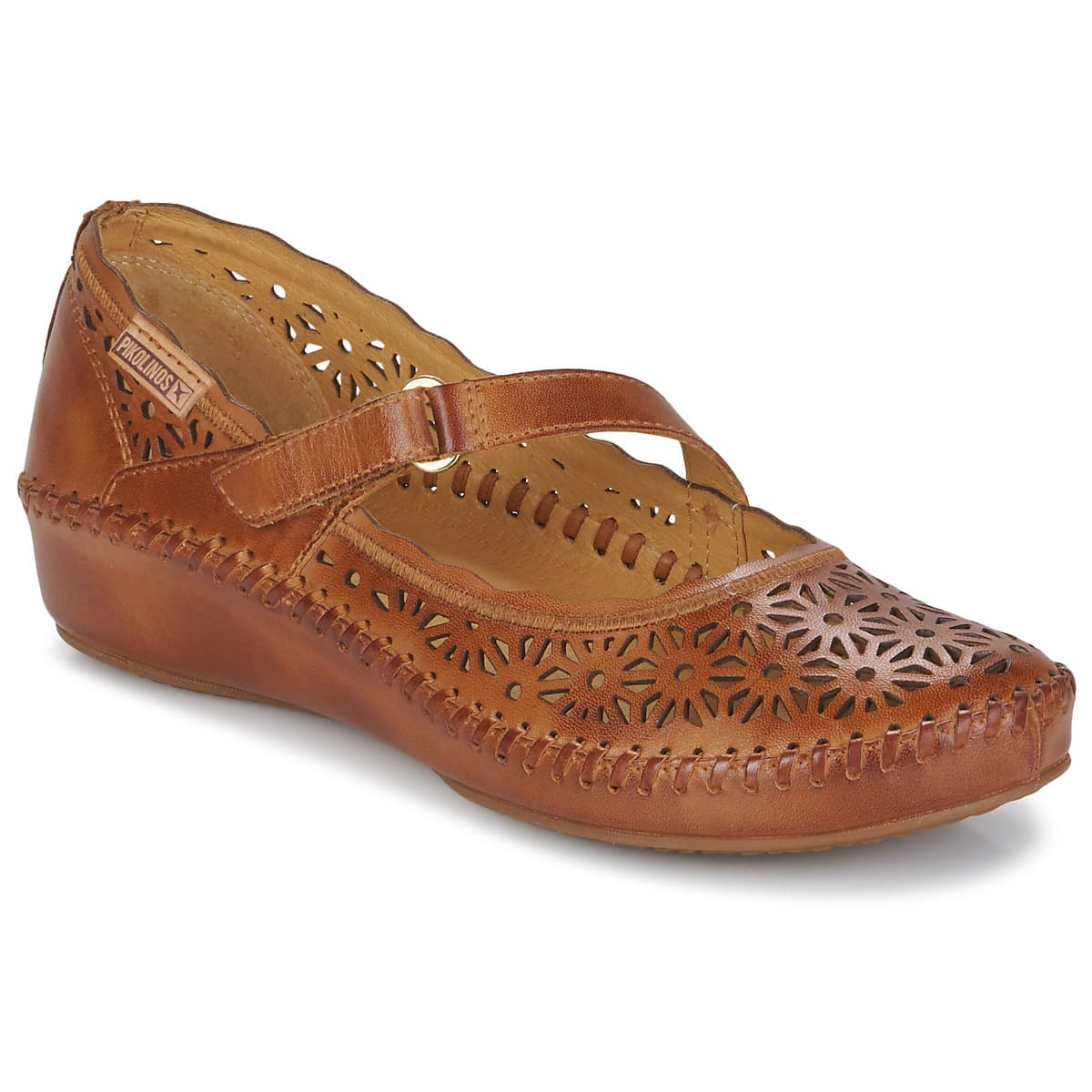 Women's Ballet Flats Pikolinos Brown