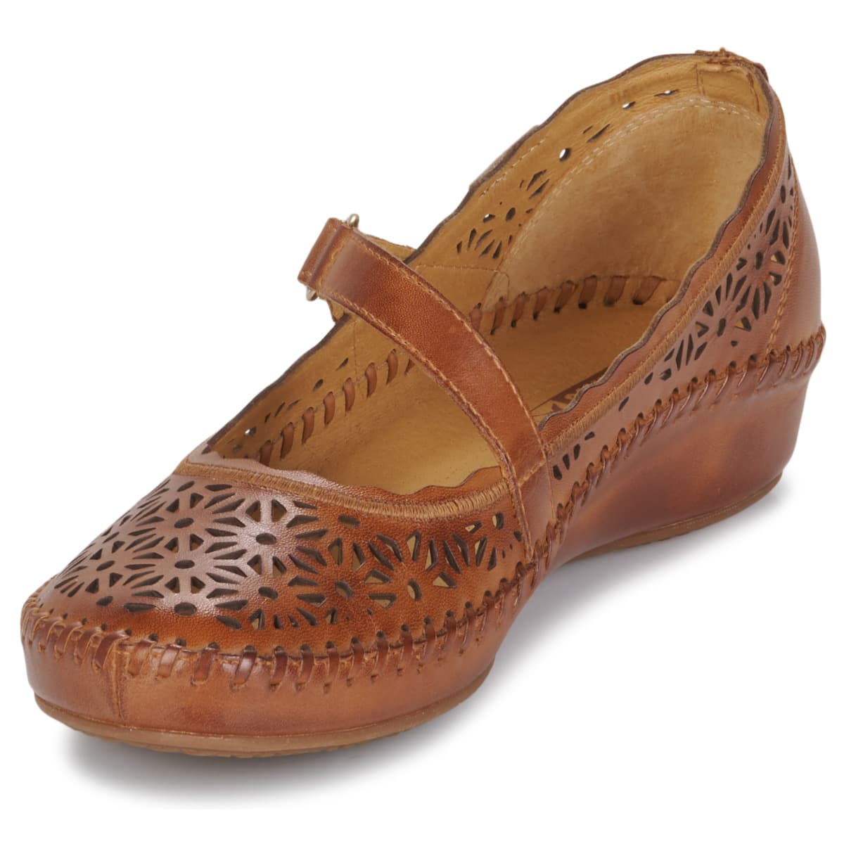 Women's Ballet Flats Pikolinos Brown