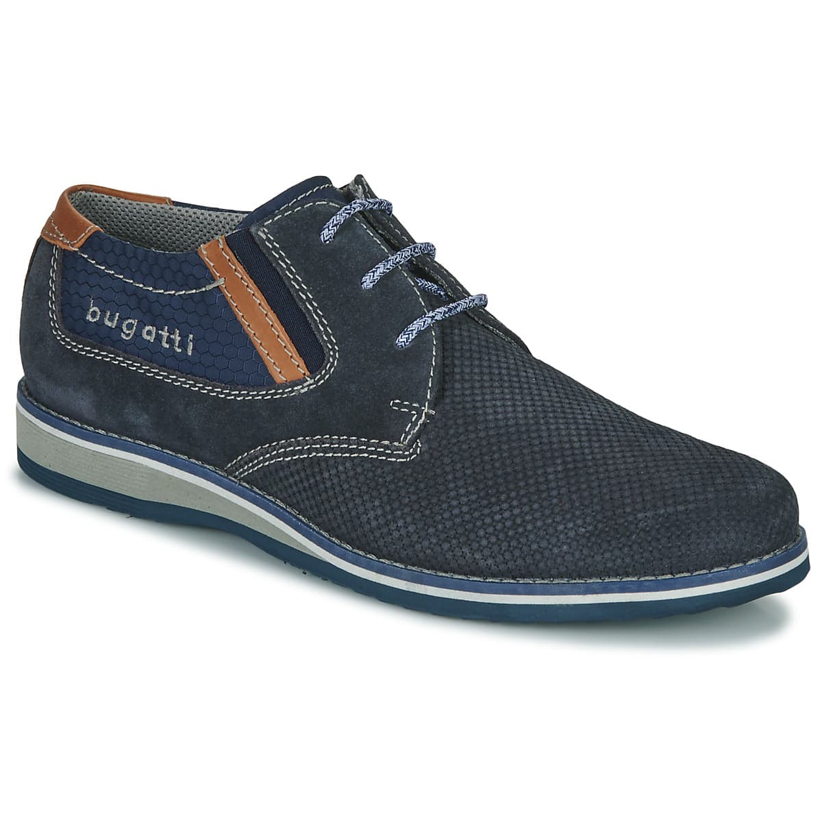 Men's Derby Shoes Bugatti Blue