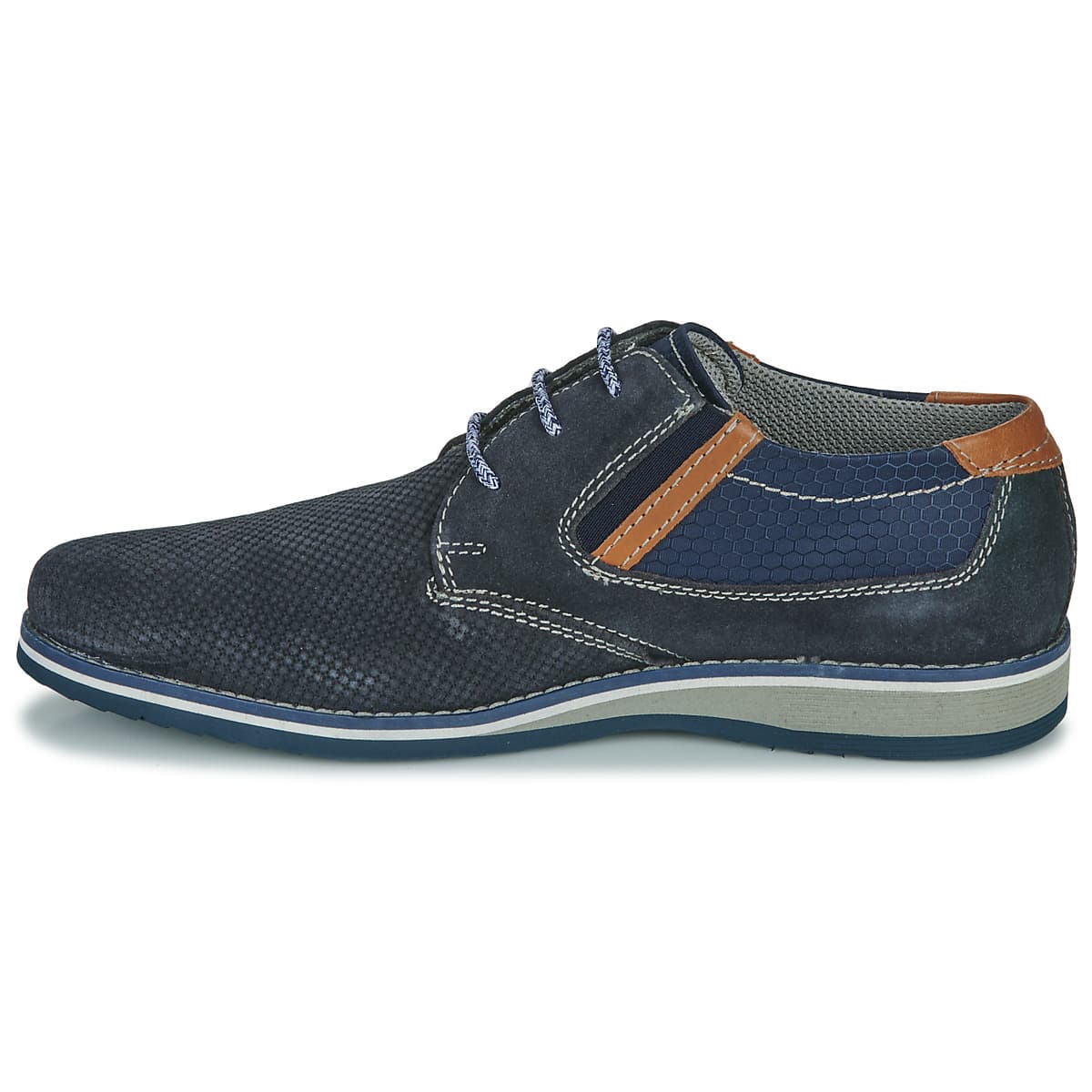 Men's Derby Shoes Bugatti Blue