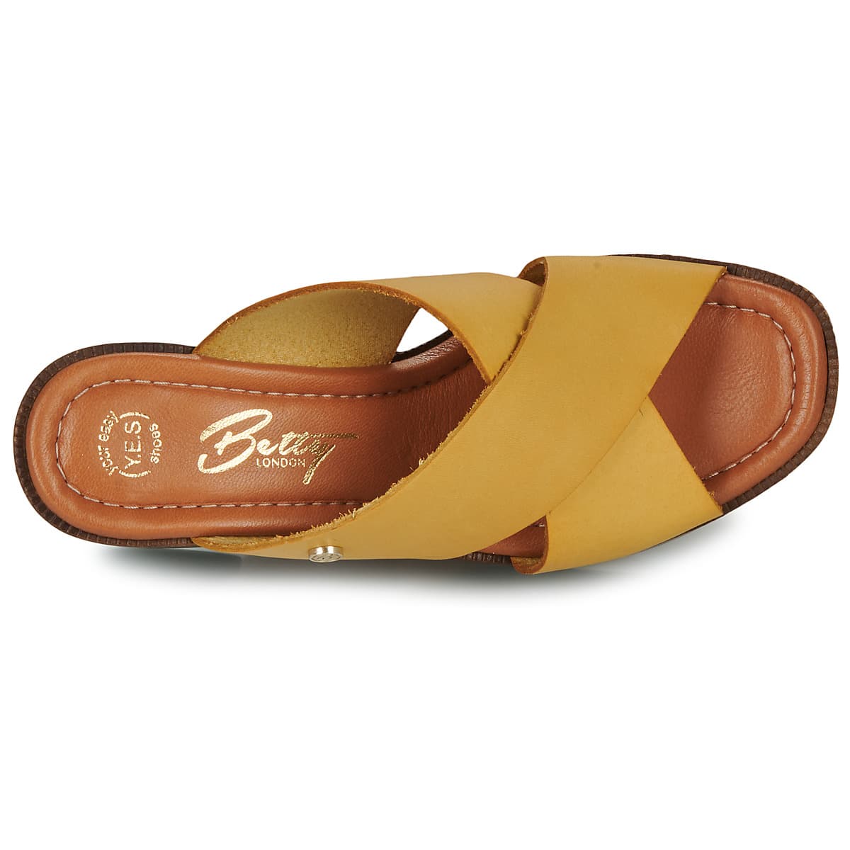 Women's Mules Betty London Yellow