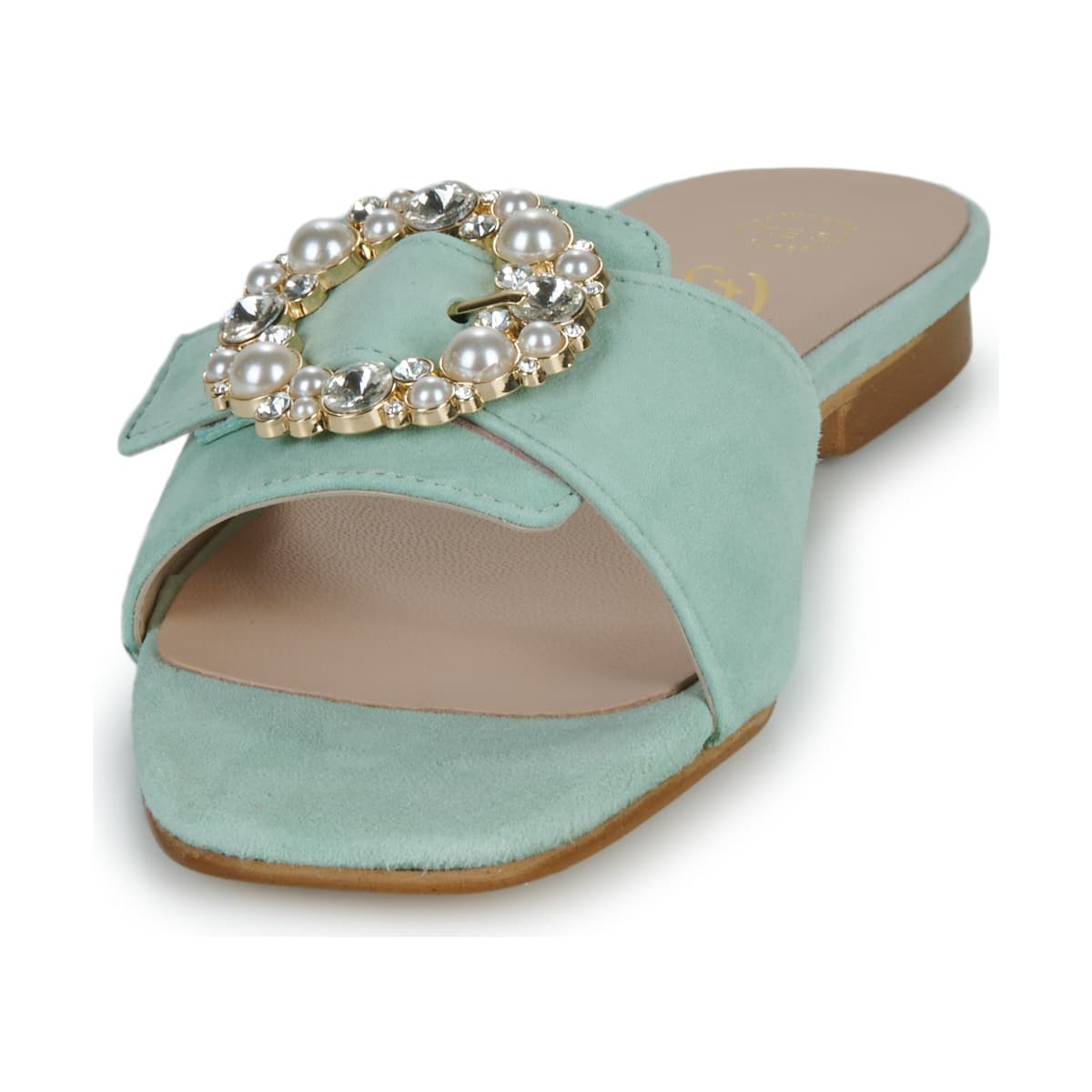 Women's Mules Betty London Green