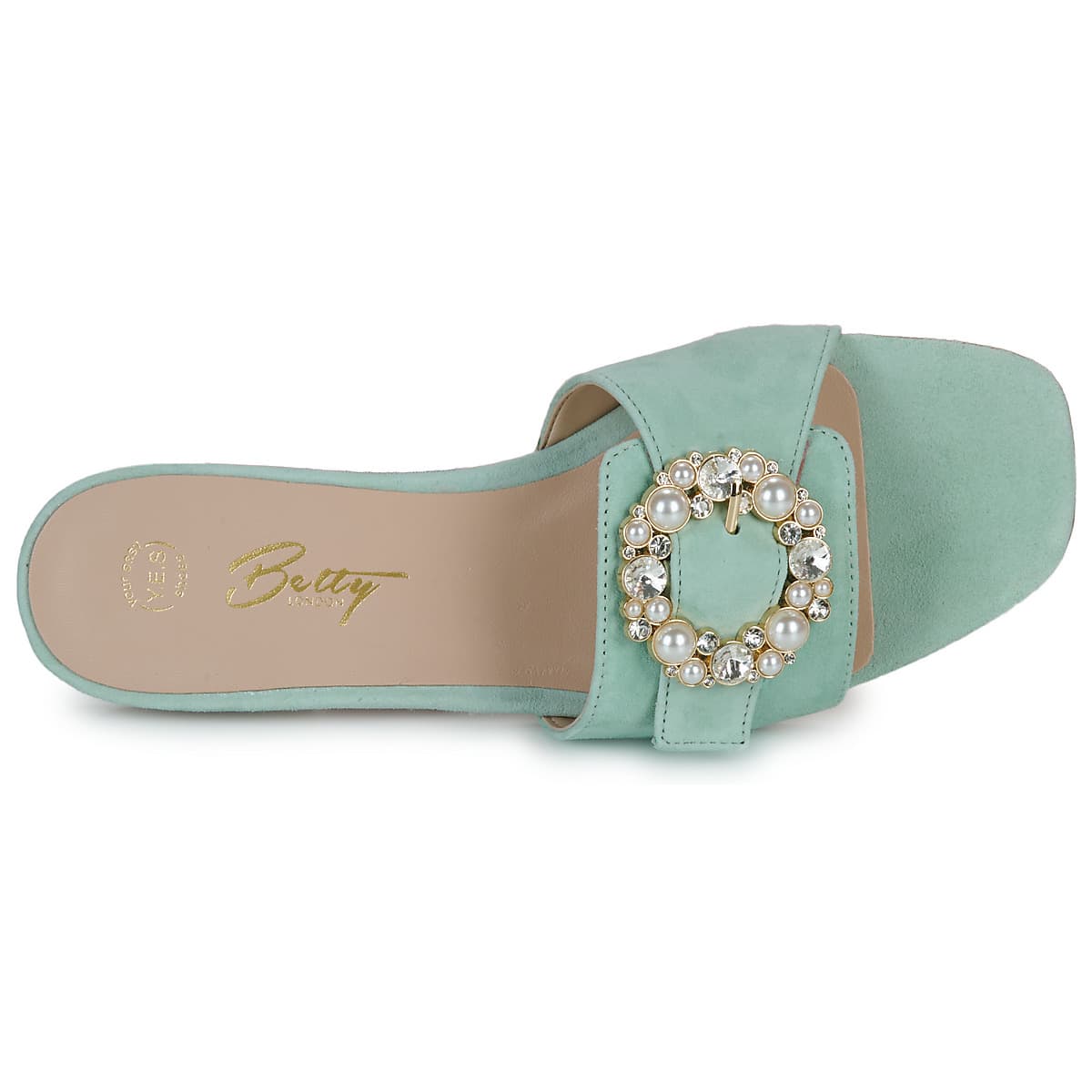 Women's Mules Betty London Green