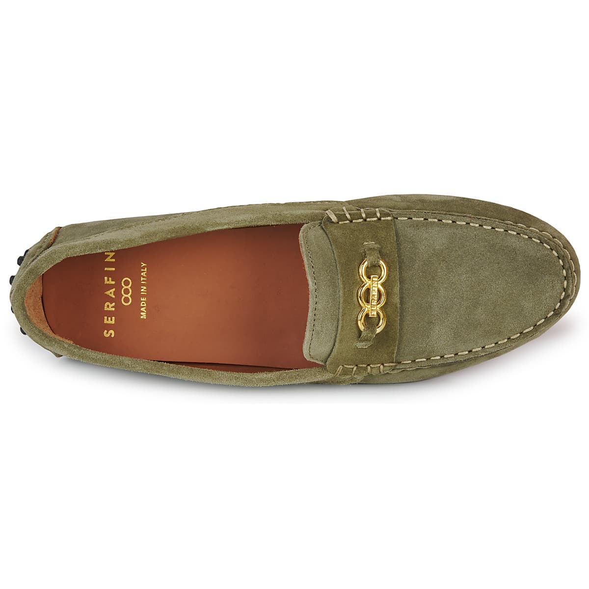 Women's Loafers Serafini Khaki