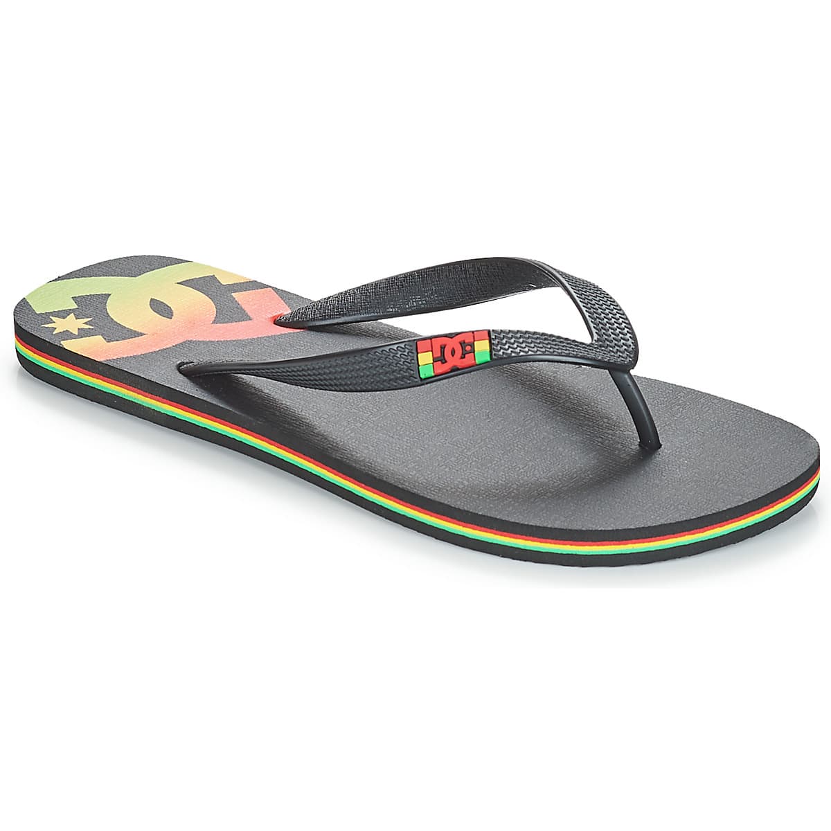 Men's Flip Flops DC Shoes Black