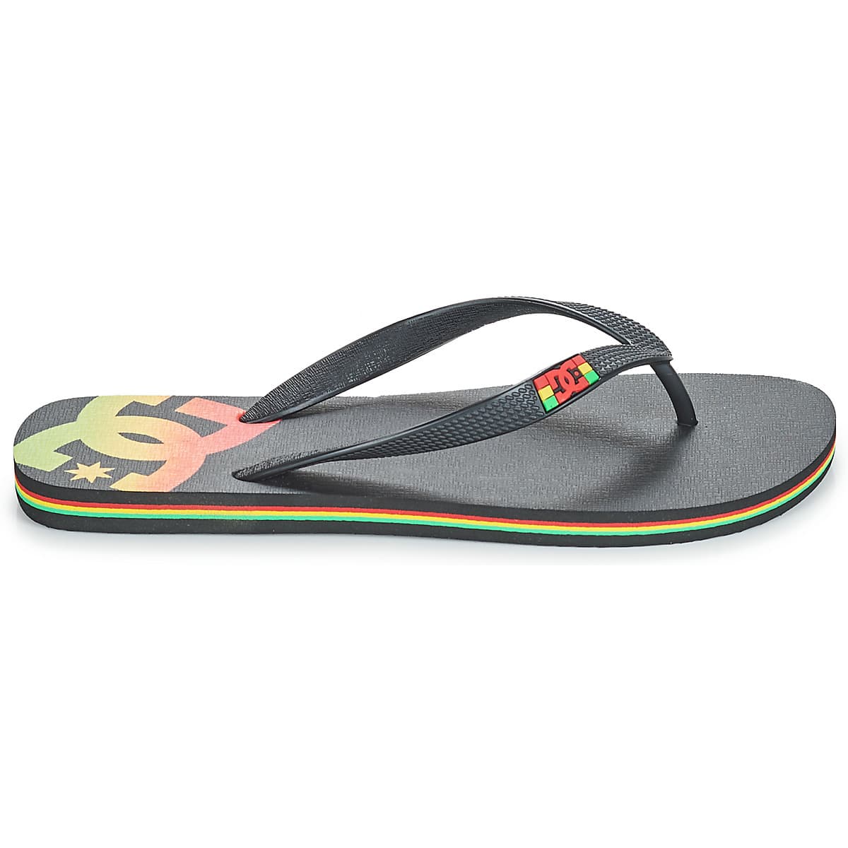 Men's Flip Flops DC Shoes Black
