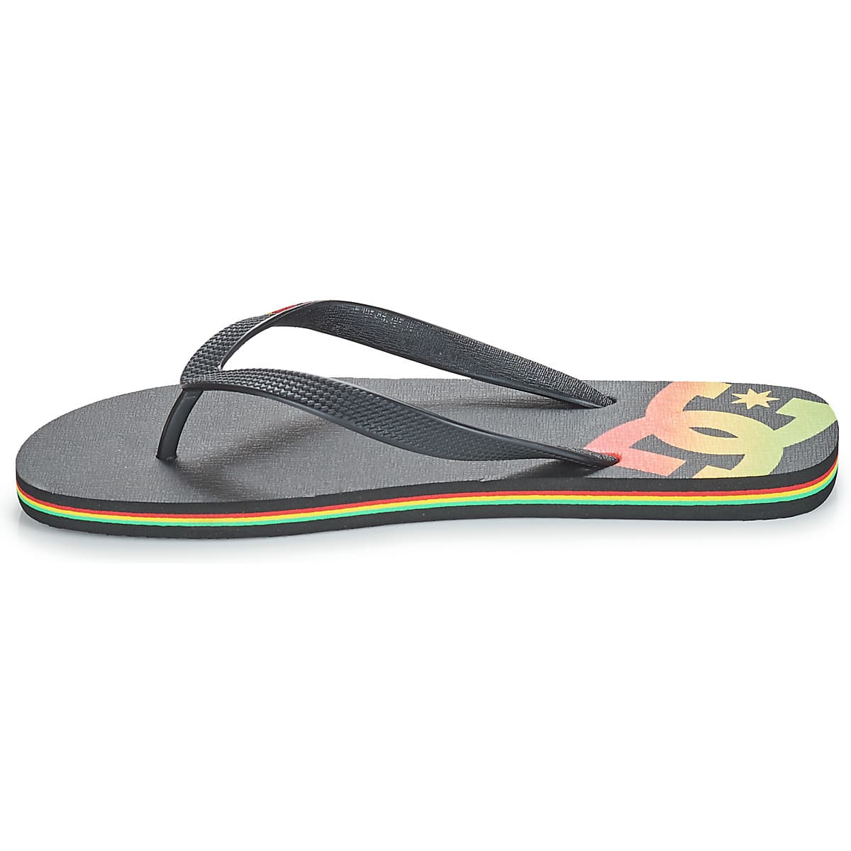 Men's Flip Flops DC Shoes Black