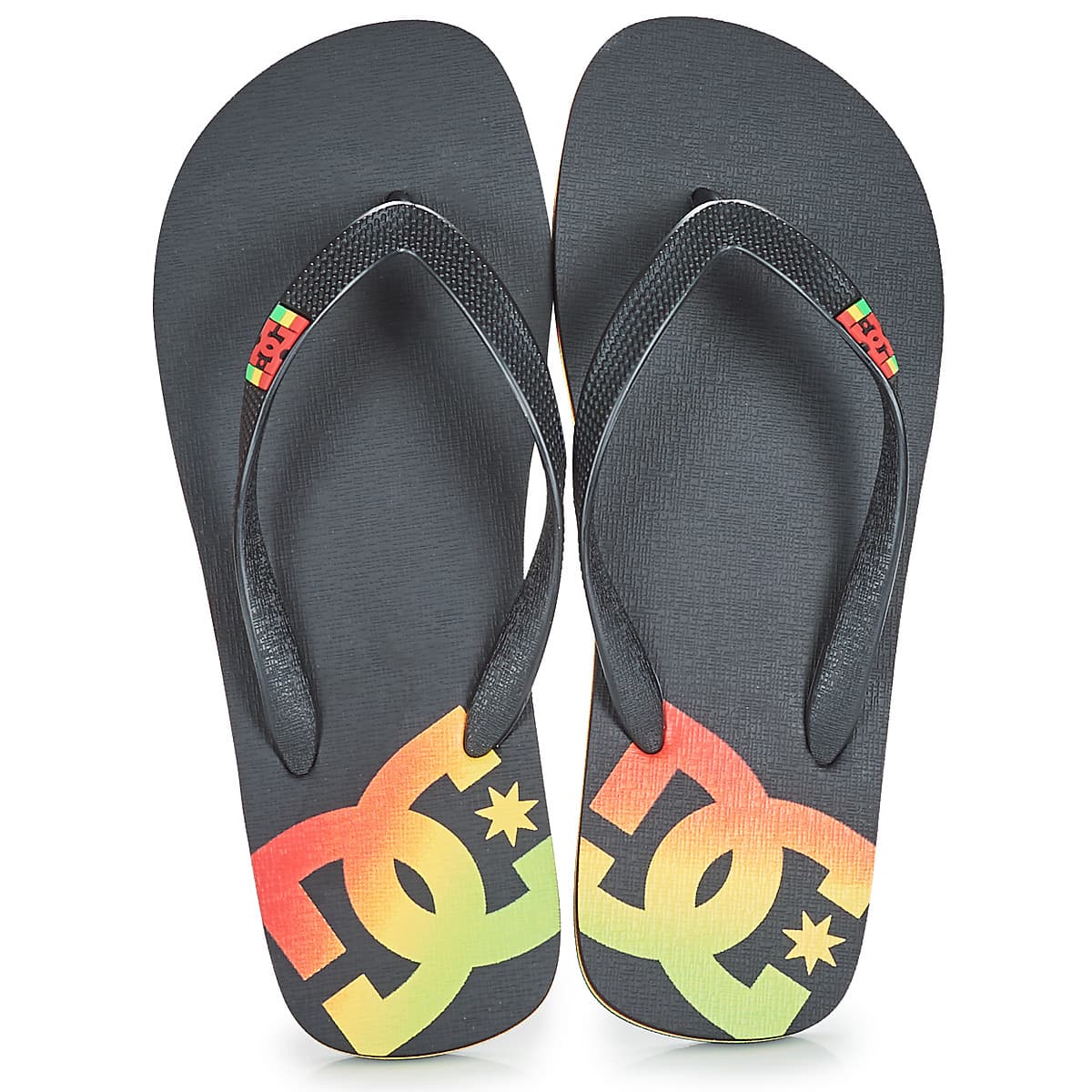 Men's Flip Flops DC Shoes Black