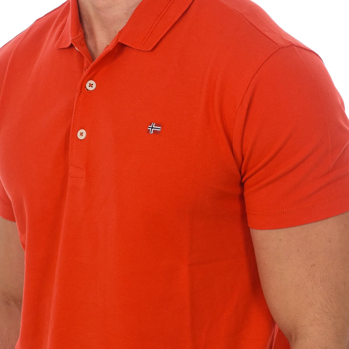 Men's Polo Shirts Napapijri Red