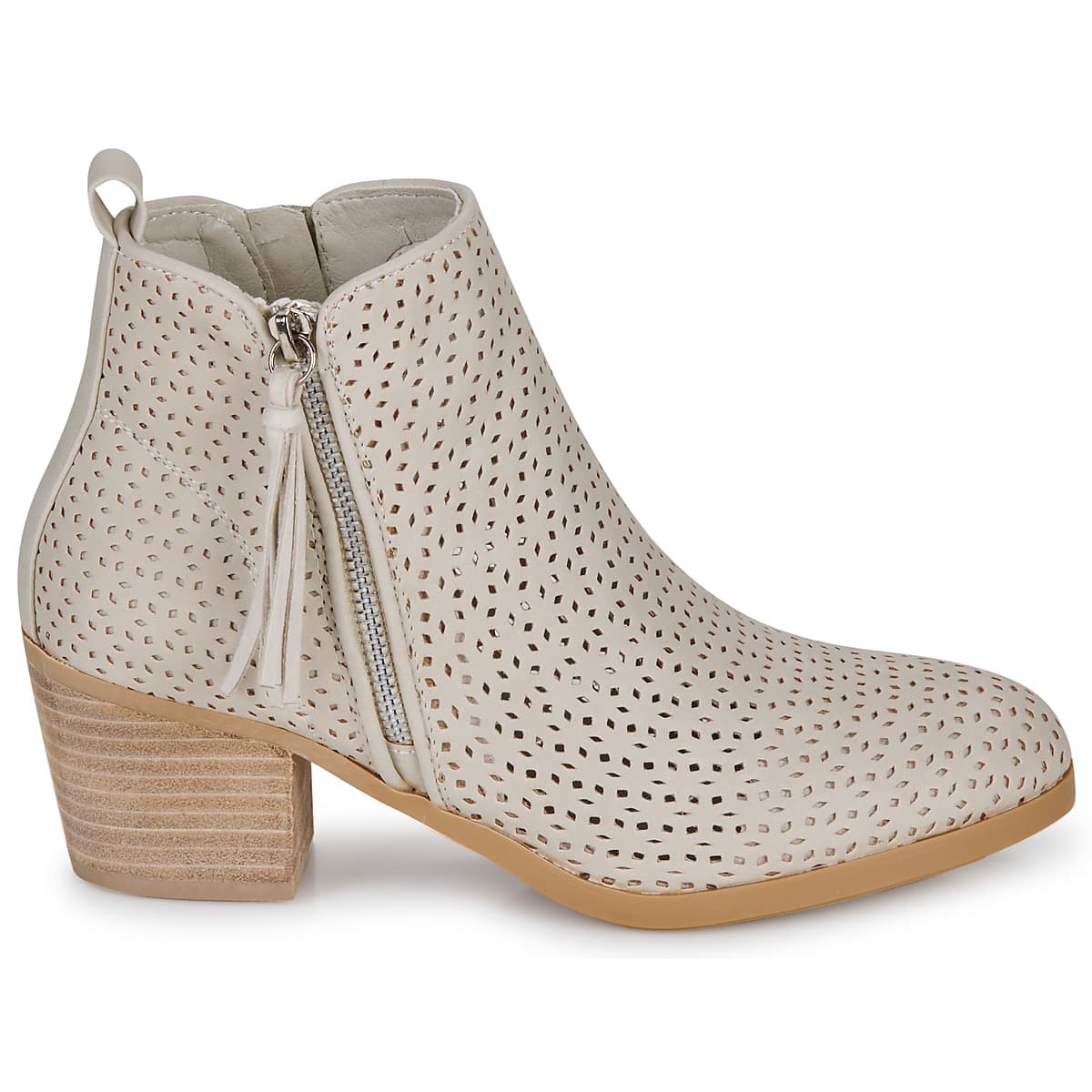 Women's Ankle Boots Refresh White