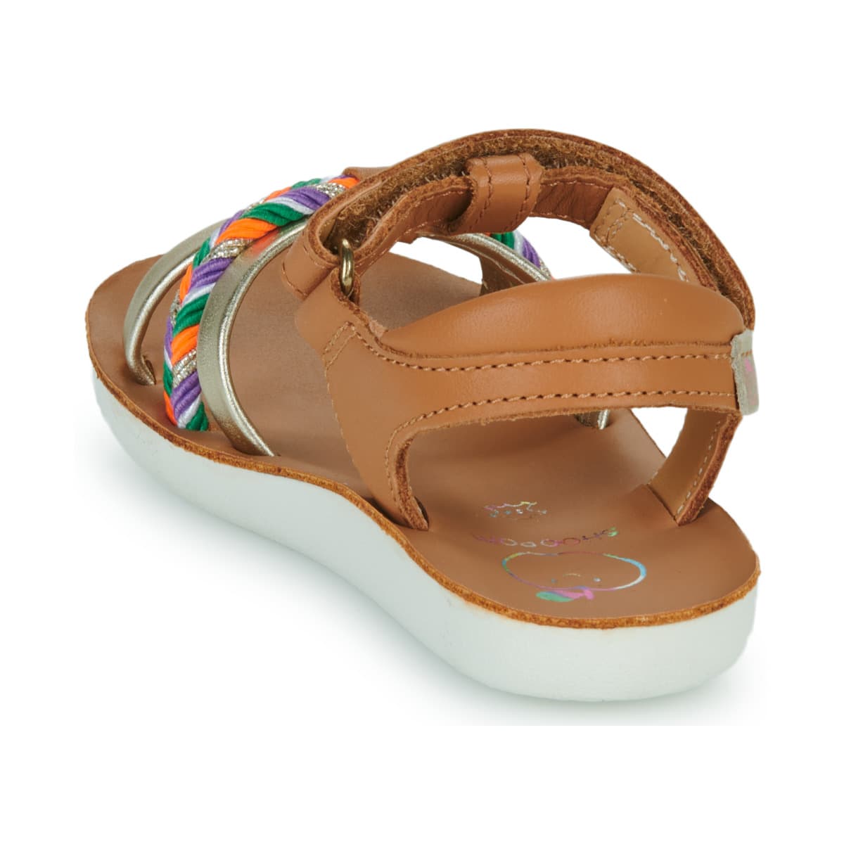 Girls' Sandals Shoo Pom Brown