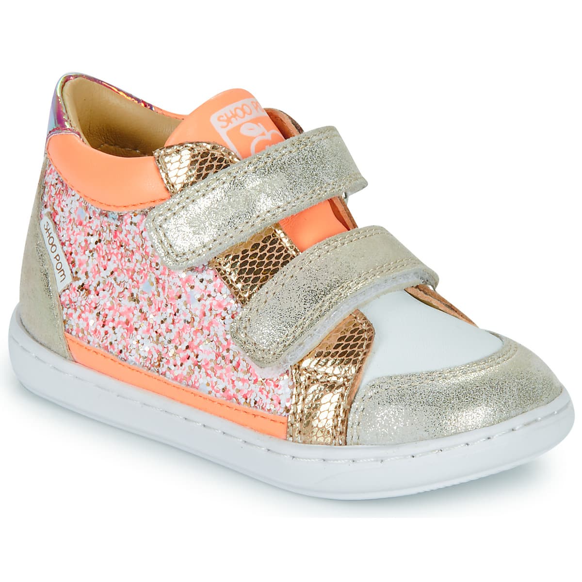 Girls' Sneakers Shoo Pom Silver