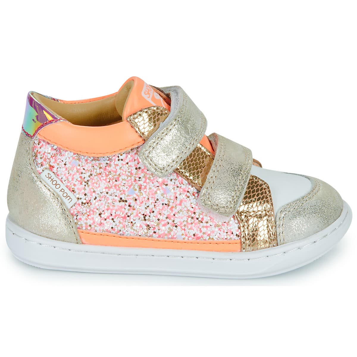 Girls' Sneakers Shoo Pom Silver