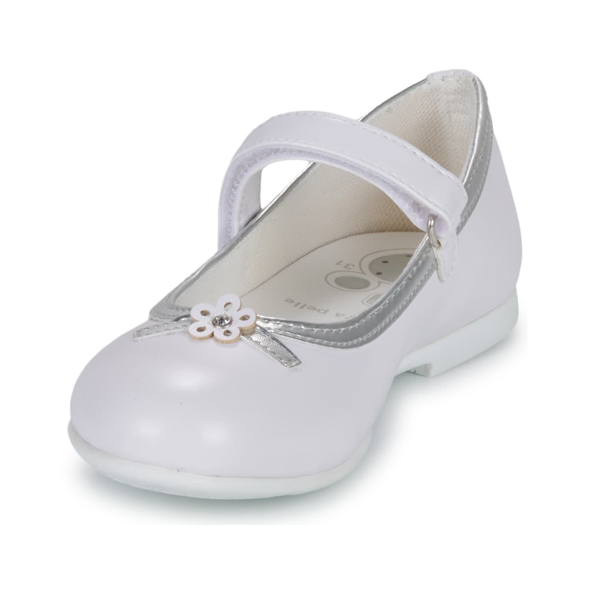 Women's Ballet Flats Chicco White