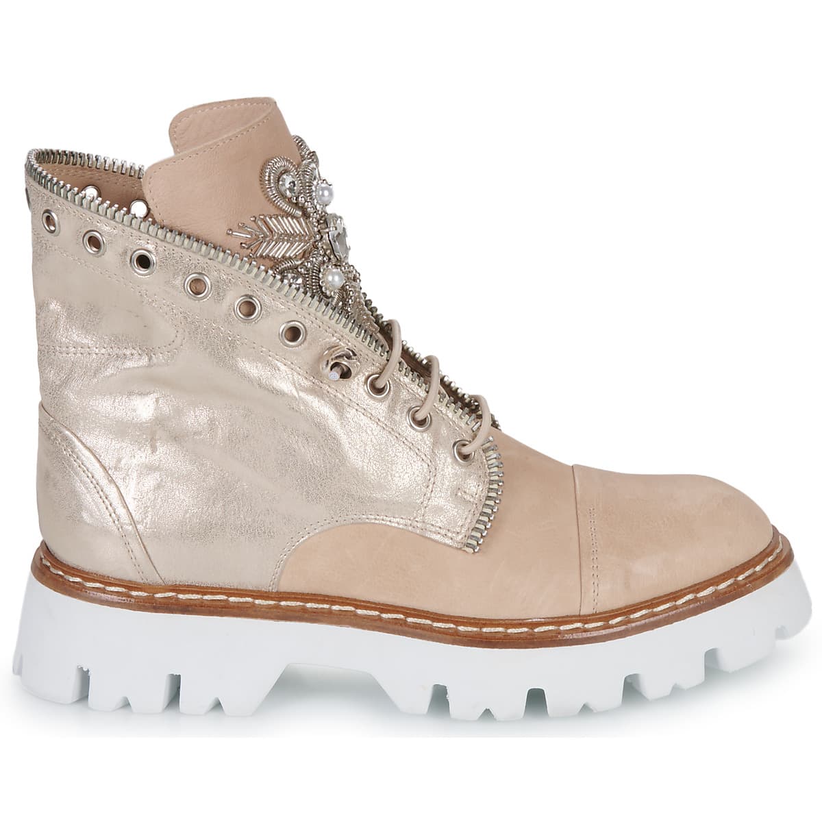 Women's Boots Fru.it Beige