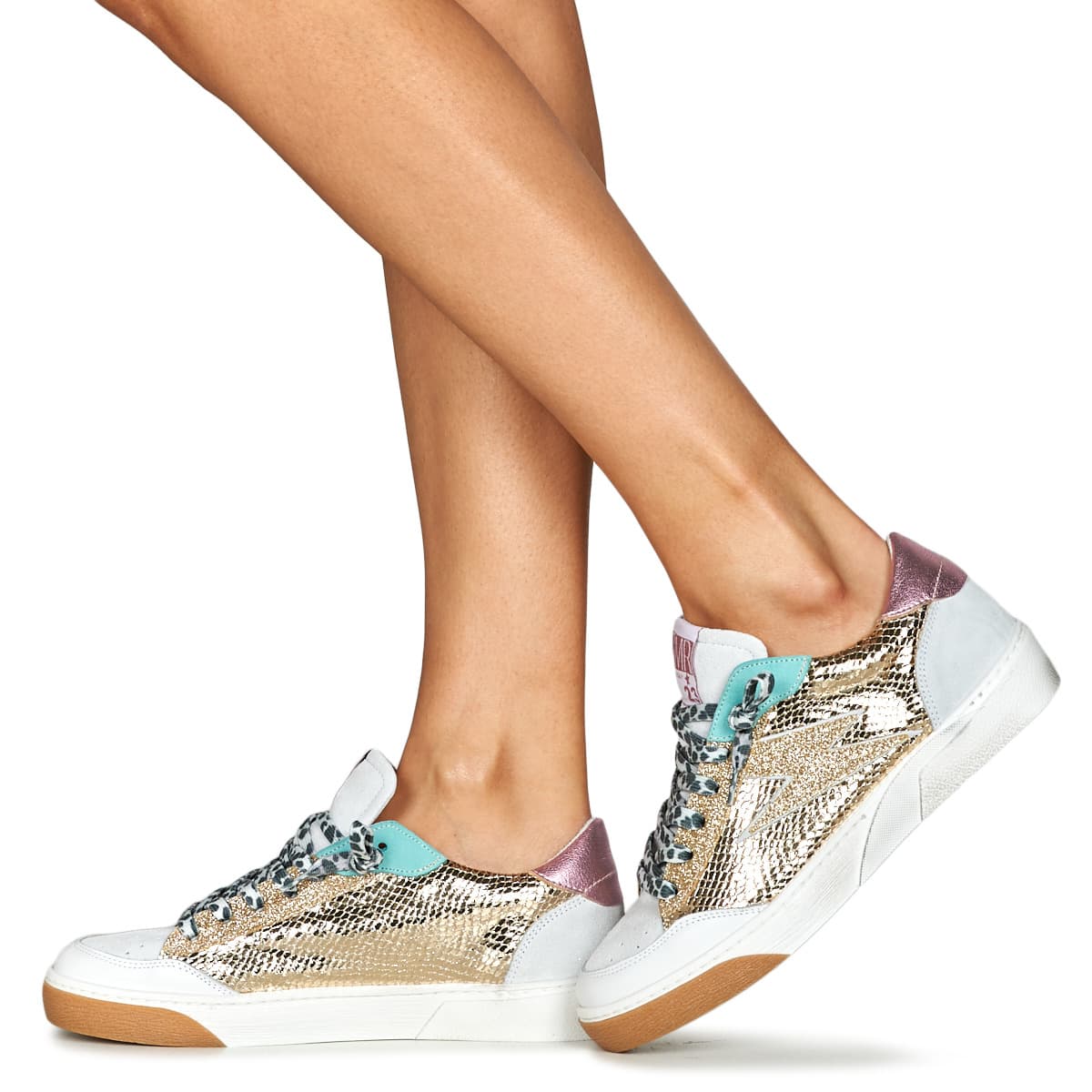 Women's Sneakers Semerdjian Gold