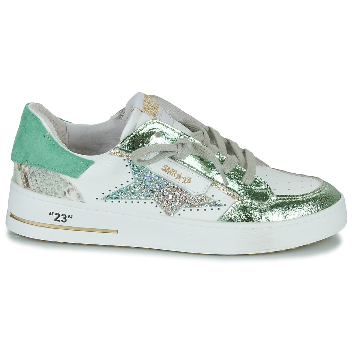 Women's Sneakers Semerdjian Green