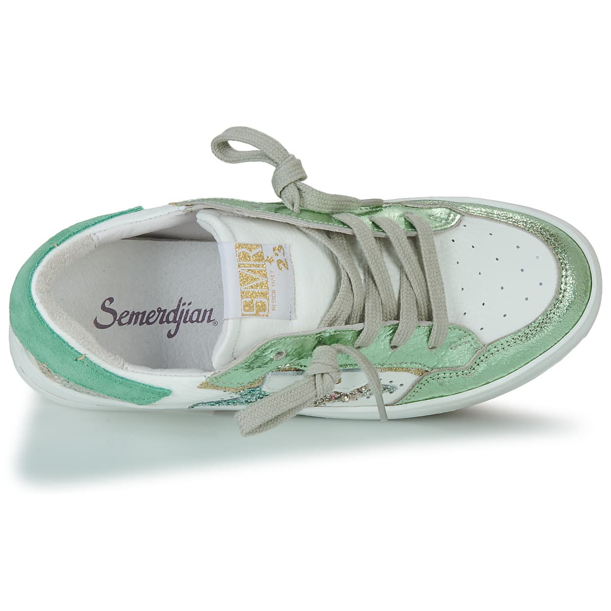 Women's Sneakers Semerdjian Green