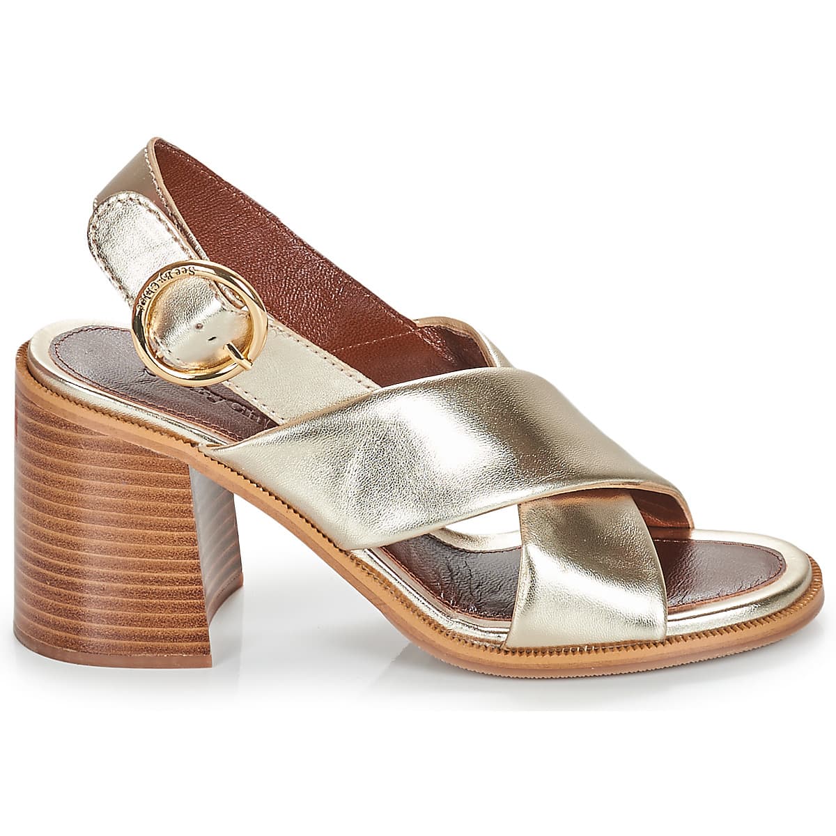 Women's Pumps See by Chloé Gold