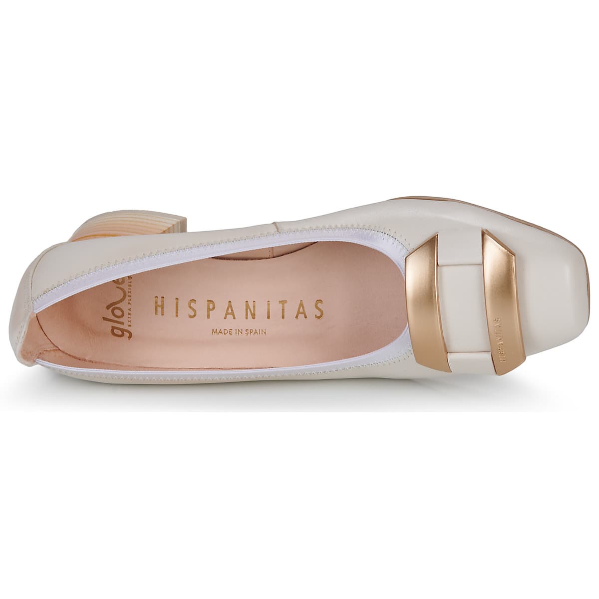 Women's Ballet Flats Hispanitas White