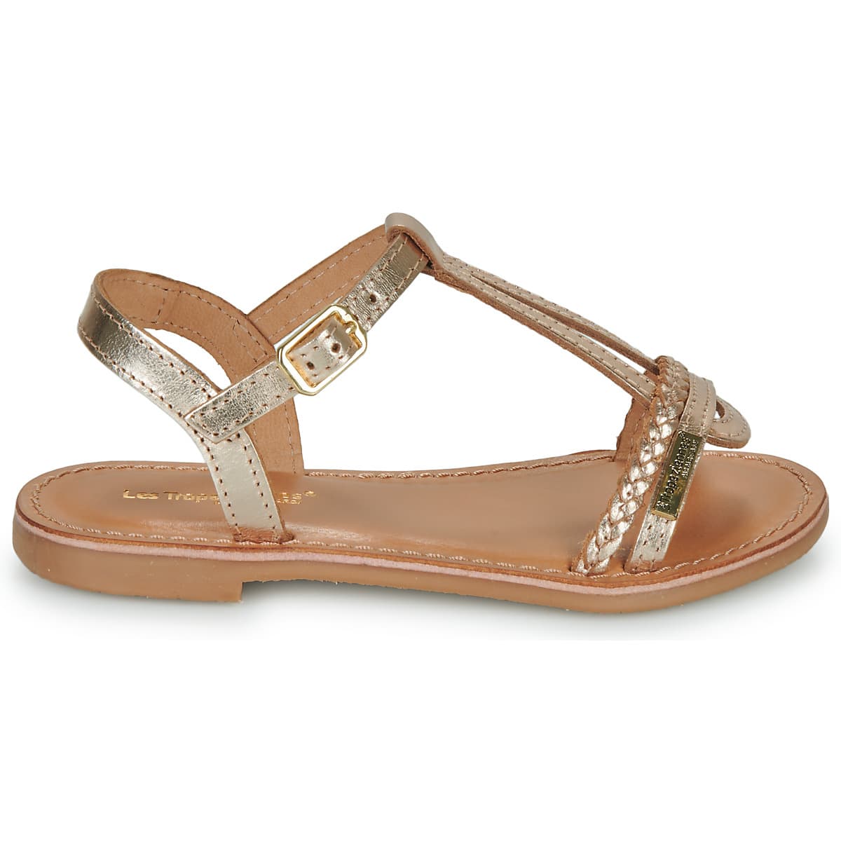 Girls' Sandals Les Tropeziennes par M.Belarbi Gold