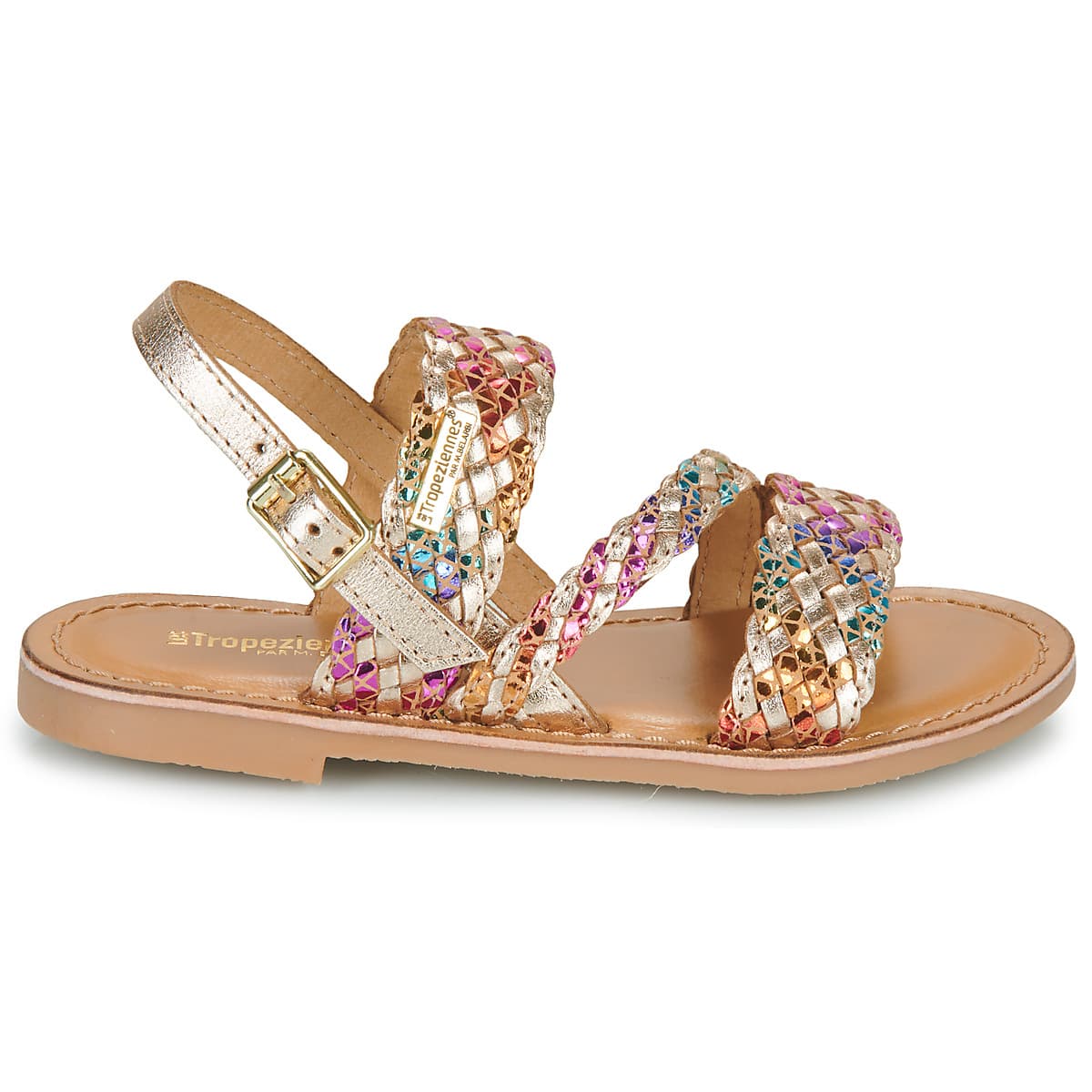 Girls' Sandals Les Tropeziennes par M.Belarbi Gold
