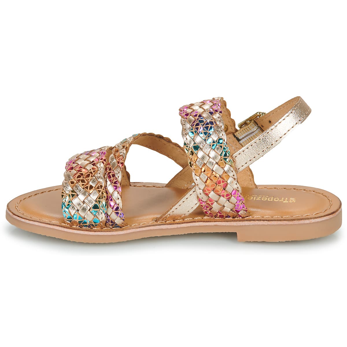 Girls' Sandals Les Tropeziennes par M.Belarbi Gold
