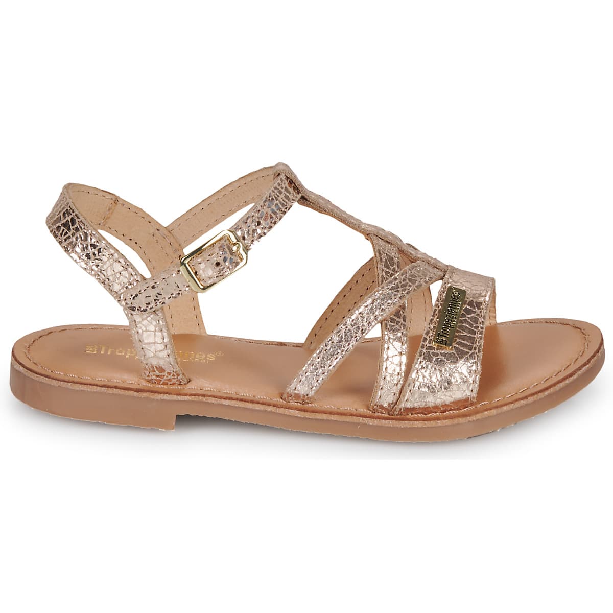Girls' Sandals Les Tropeziennes par M.Belarbi Gold