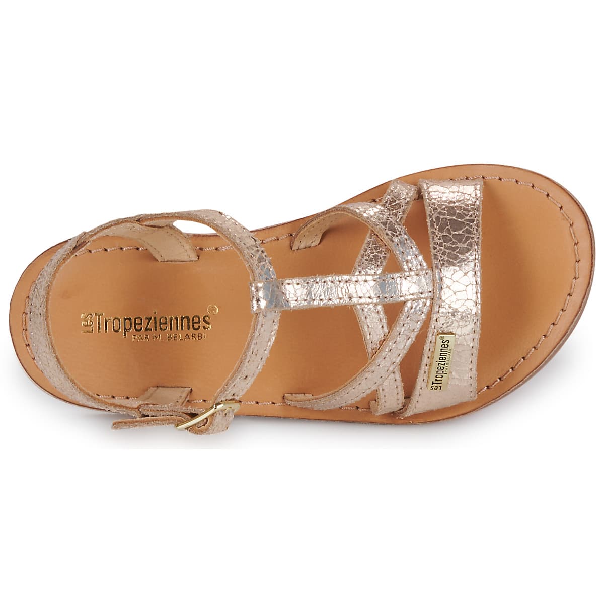 Girls' Sandals Les Tropeziennes par M.Belarbi Gold