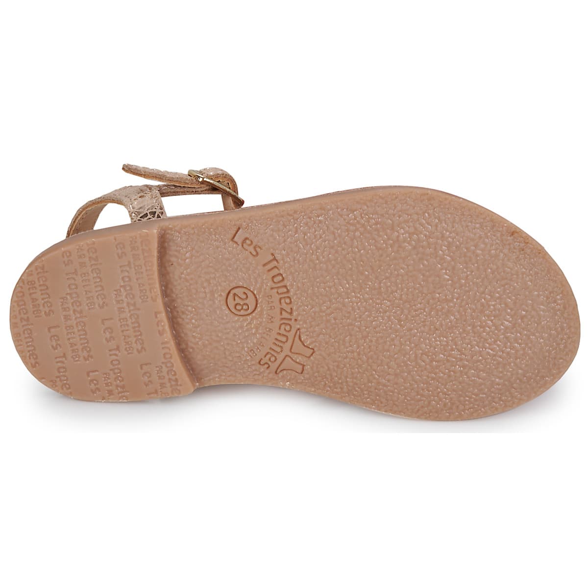 Girls' Sandals Les Tropeziennes par M.Belarbi Gold