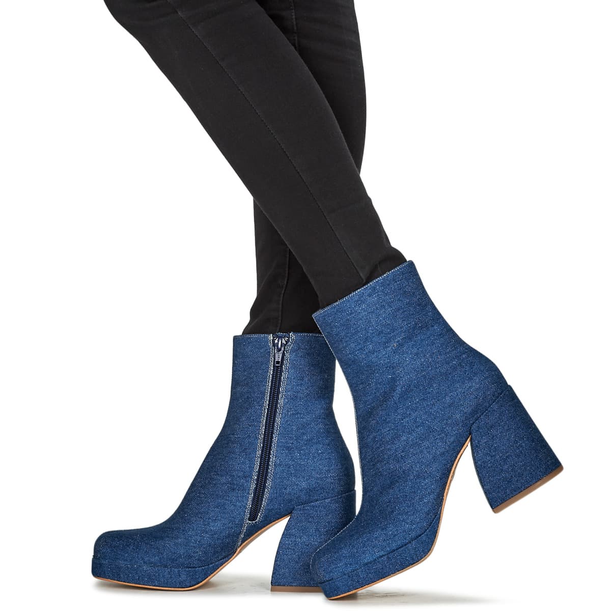 Women's Ankle Boots Maison Minelli Blue