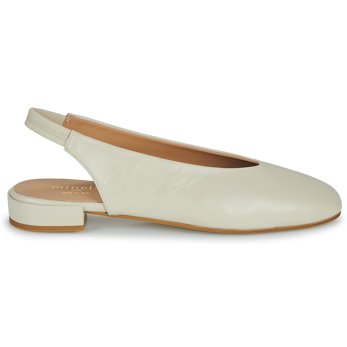 Women's Ballet Flats Maison Minelli Beige