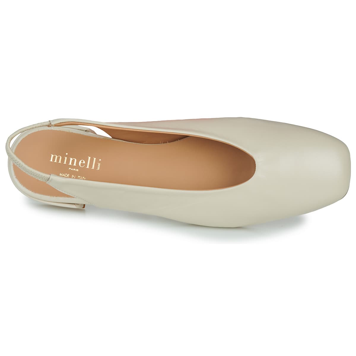 Women's Ballet Flats Maison Minelli Beige