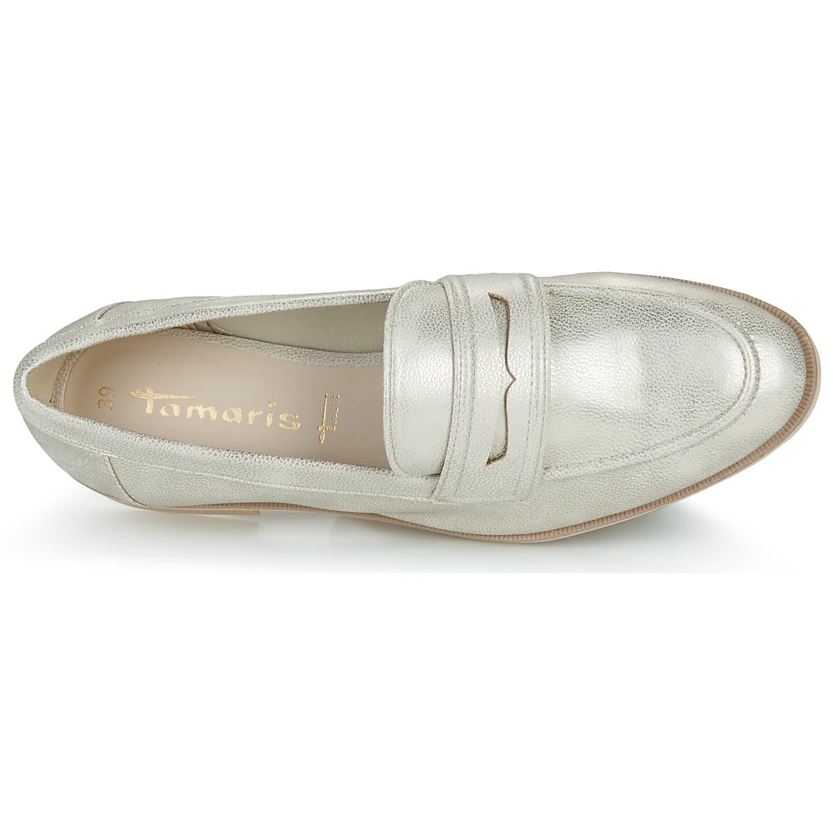 Women's Loafers Tamaris Gold
