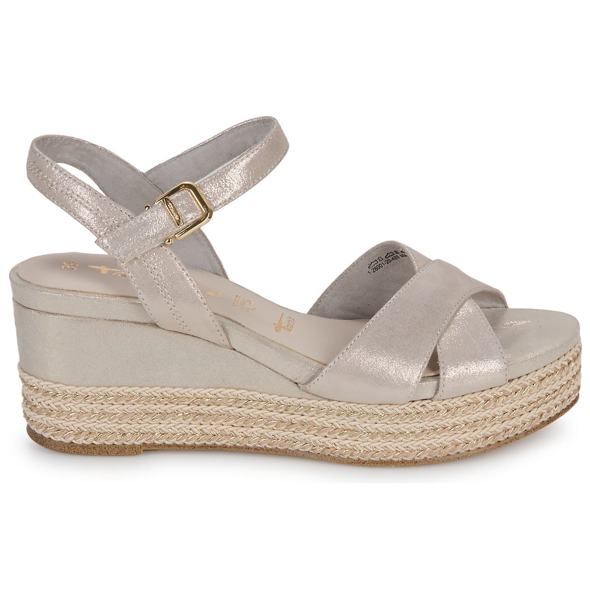 Women's Platforms Tamaris Gold