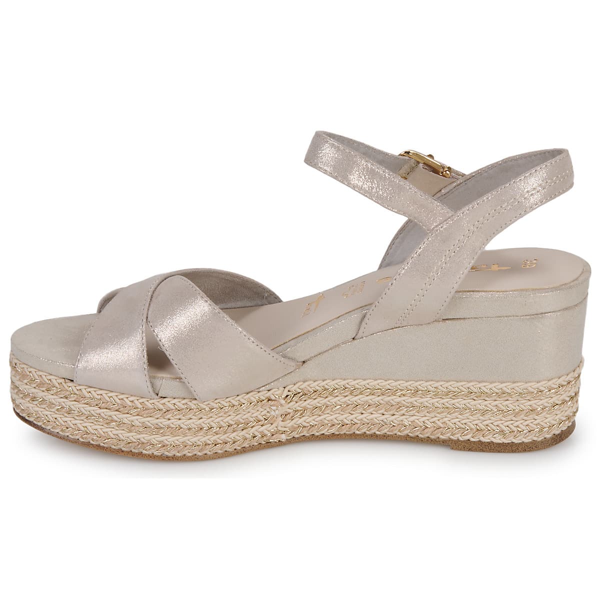 Women's Platforms Tamaris Gold