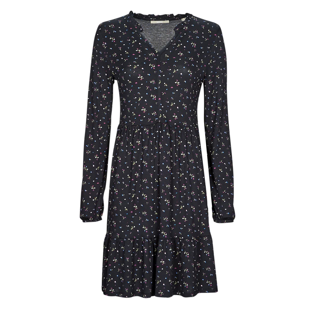 Κοντά Φορέματα Esprit CVE AOP crepe