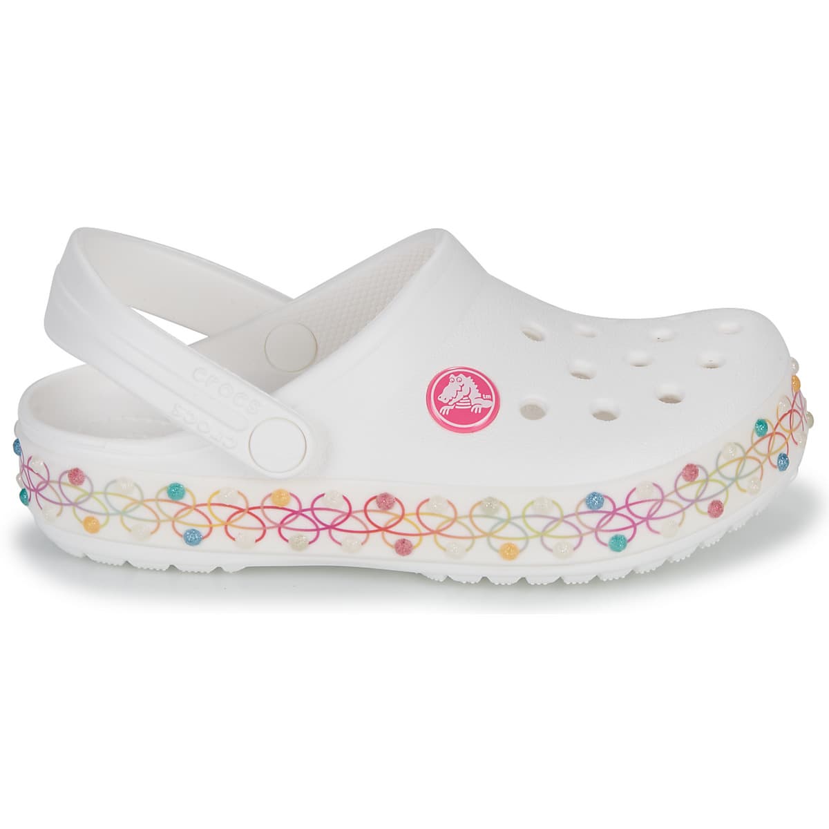 Girls' Slippers Crocs White