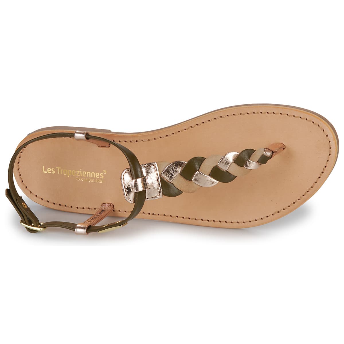 Women's Sandals Les Tropeziennes par M.Belarbi Khaki