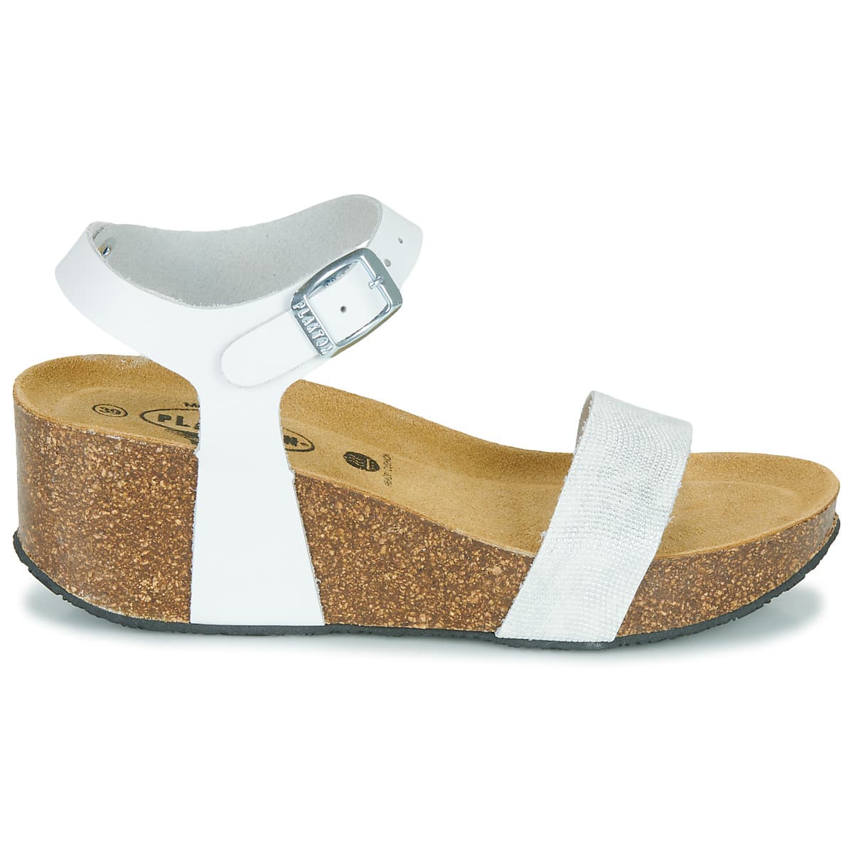 Women's Platforms Plakton White