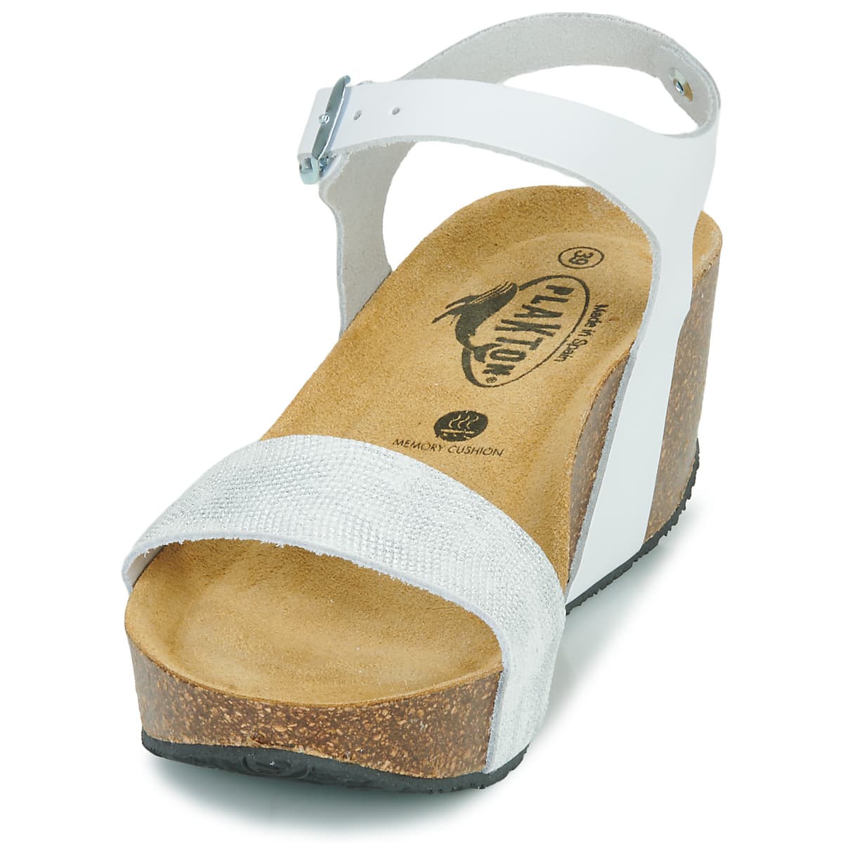 Women's Platforms Plakton White