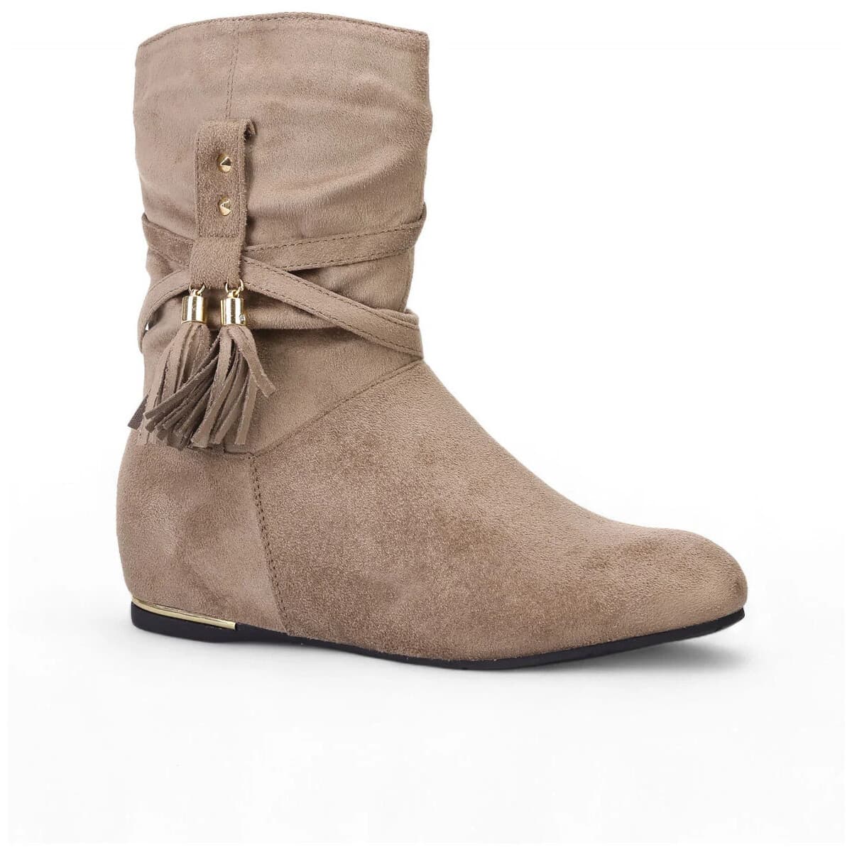 Women's Ankle Boots La Modeuse Beige